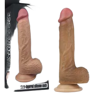 DV58B Premium Soft Wall-Mounted Dildo for Enhanced Pleasure