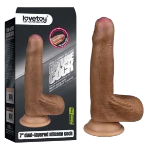 DV58C Wall-Mount Realistic Silicone Dildo for Female Orgasm