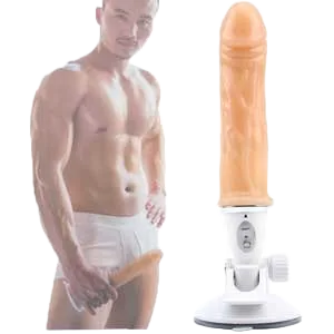DV60A Realistic Wall-Mounted Vibrating Dildo For Female G-Spot Stimulation
