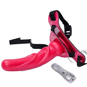 DV65 Adjustable Strap-On Vibrating Dildo Lesbian Play