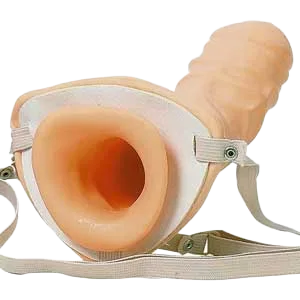 DV65P Hollow Strap-On Dildo for Male Couples