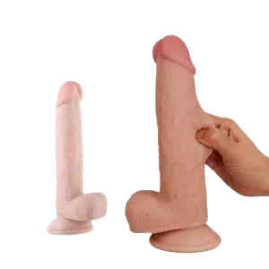 DV68C Ultra-Soft Suction Cup Realistic Silicone Dildo for Female