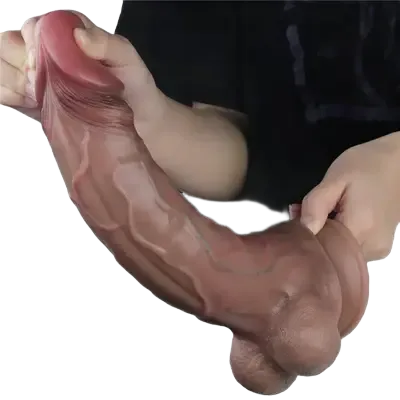 DV68T Platinum Silicone Realistic Strong Stimulating Dildo