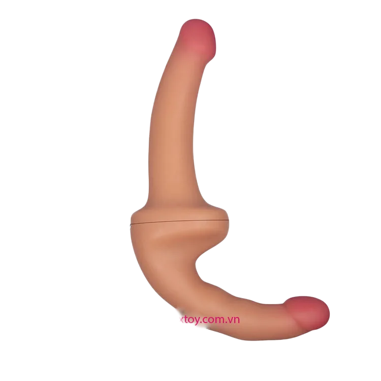 DVD 10 Double-Ended Silicone Dildo Female Lesbian Satisfaction