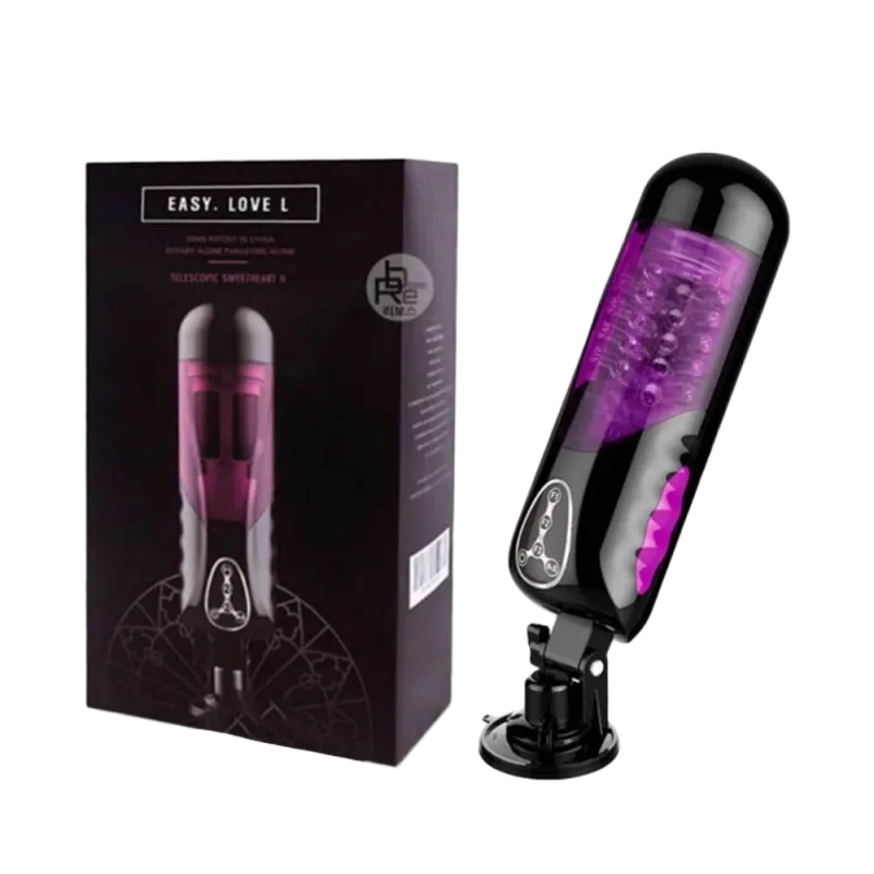 Easy Love L Auto Thrusting Rotating Wall-Lock Masturbator