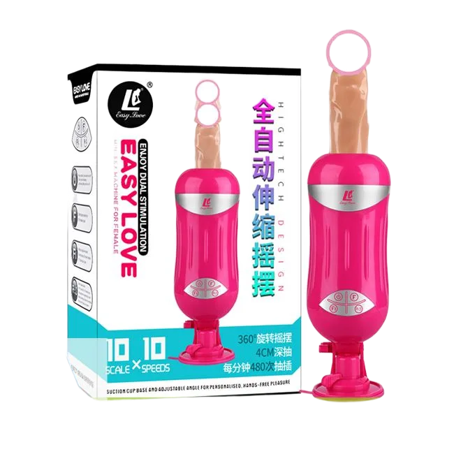 Easy Love Wall-Mounted Automatic Vibrating Thrusting Toy