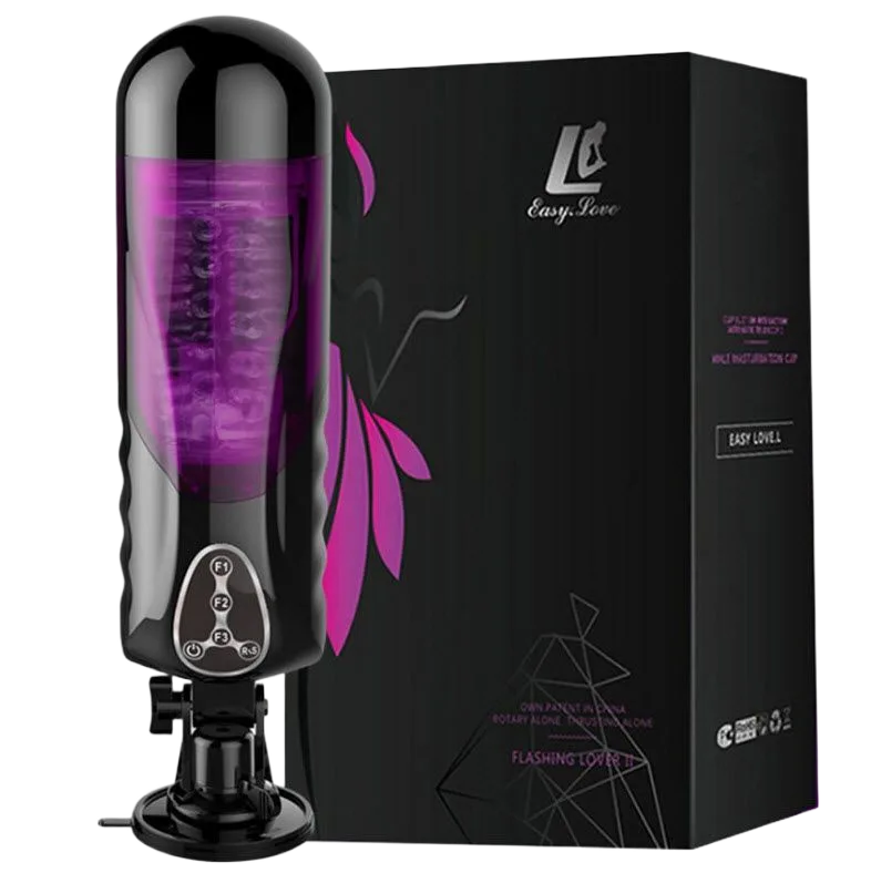 EASYLOVE Masturbator Auto 10000 Modes Thrust Rotate Rechargeable