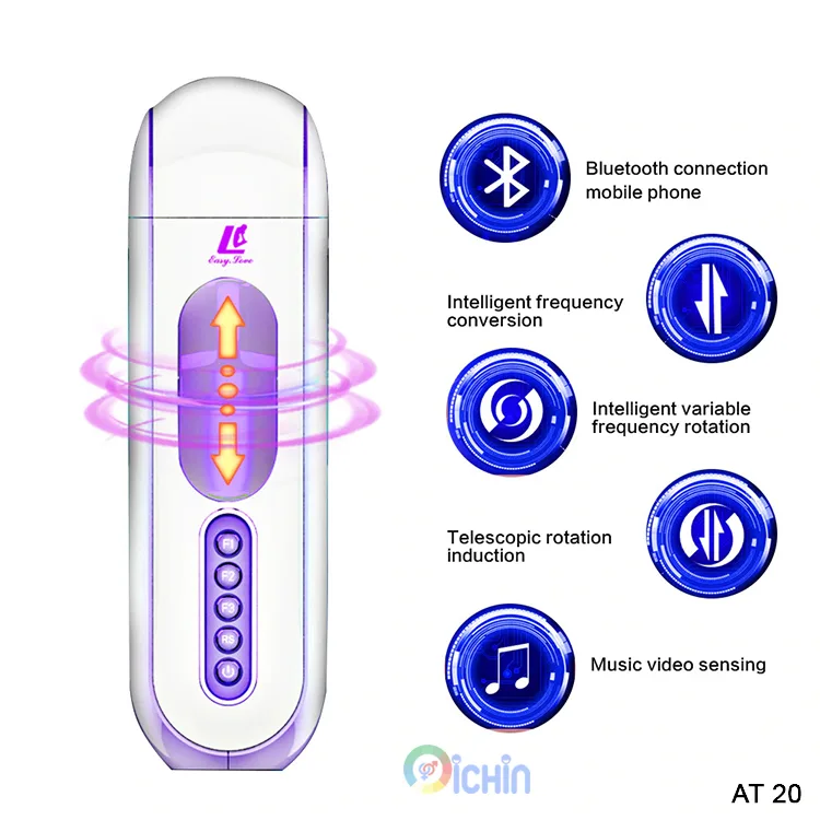 EasyLove Rotating Thrusting Heated Sound Sensor Masturbator — photo 4