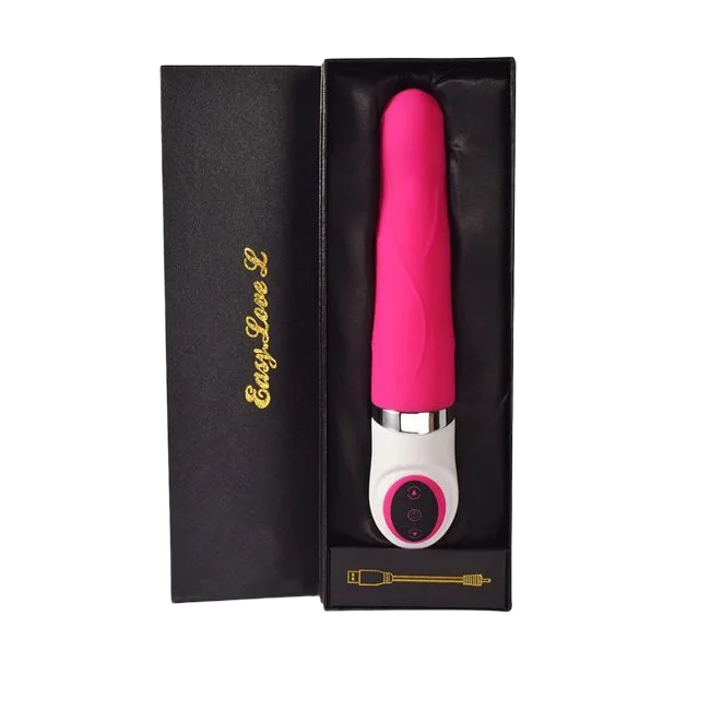 Easylove USB Rechargeable Thrusting Vibrating Masturbator