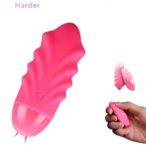 EG05D Wireless 10-Mode Egg-Shaped Silicone Clitoris Massager