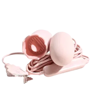 EG36A Triple Head Vibrating Clitoral Tongue Licking Toy
