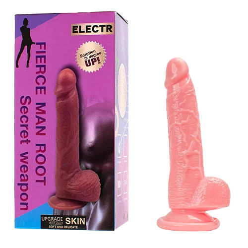 Electr Fierce Man Root Secret Weapon Transparent Wall Dildo