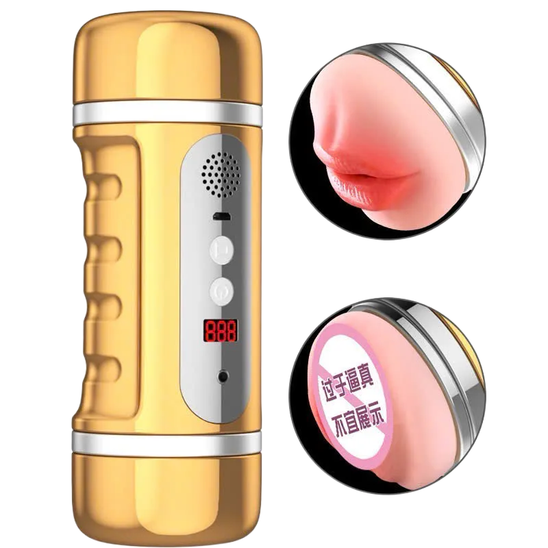 Electric Cola Dual-Ended Vibe With Sound LCD Display