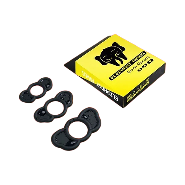Elephant Rings Set 3 Penis Delay Enhancer Cock Rings