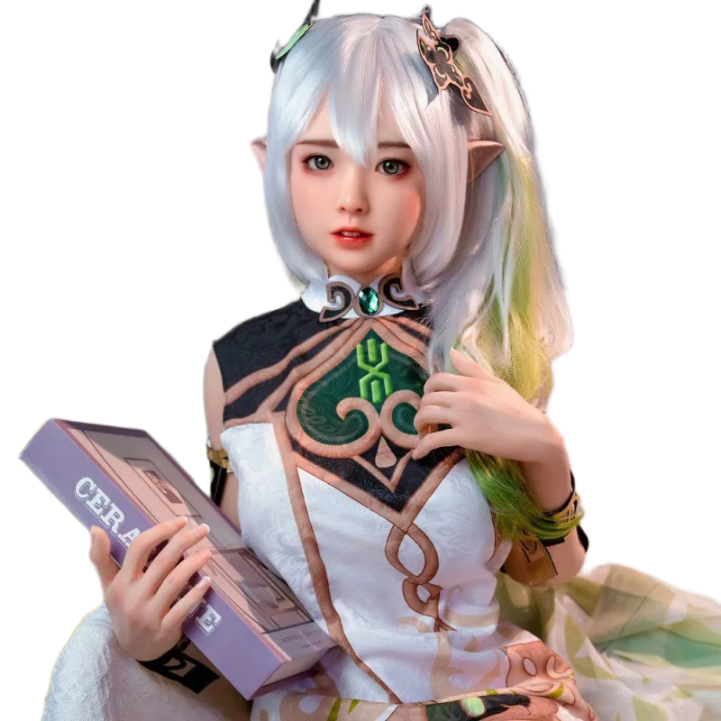 Elf Cosplay Silicone Love Doll 158cm Soft TPE Body