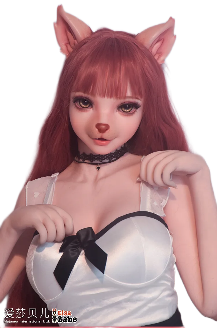 Elsa Babe 150cm Anime ELF Sex Doll Haruko Silicone Body