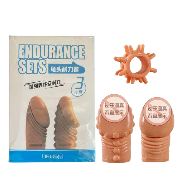 Endurange 3in1 Soft Penis Sleeve Delay & Pleasure