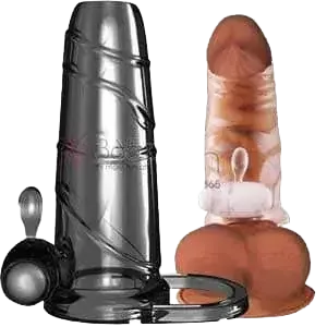 EVE BD30 Vibrating Open Tip Dildo Safe TPE Size Boost
