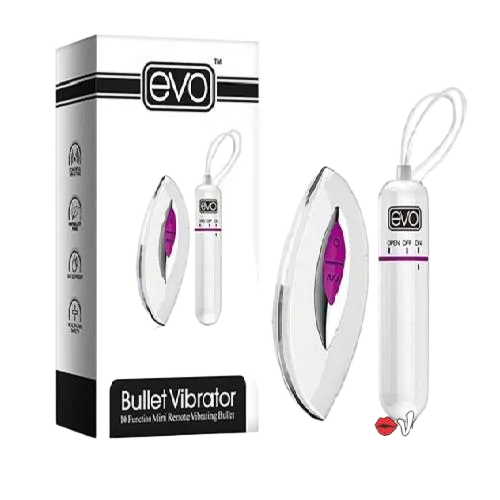 EVO Bullet Remote-Controlled Mini Vibrating Egg – 10 Frequency Modes