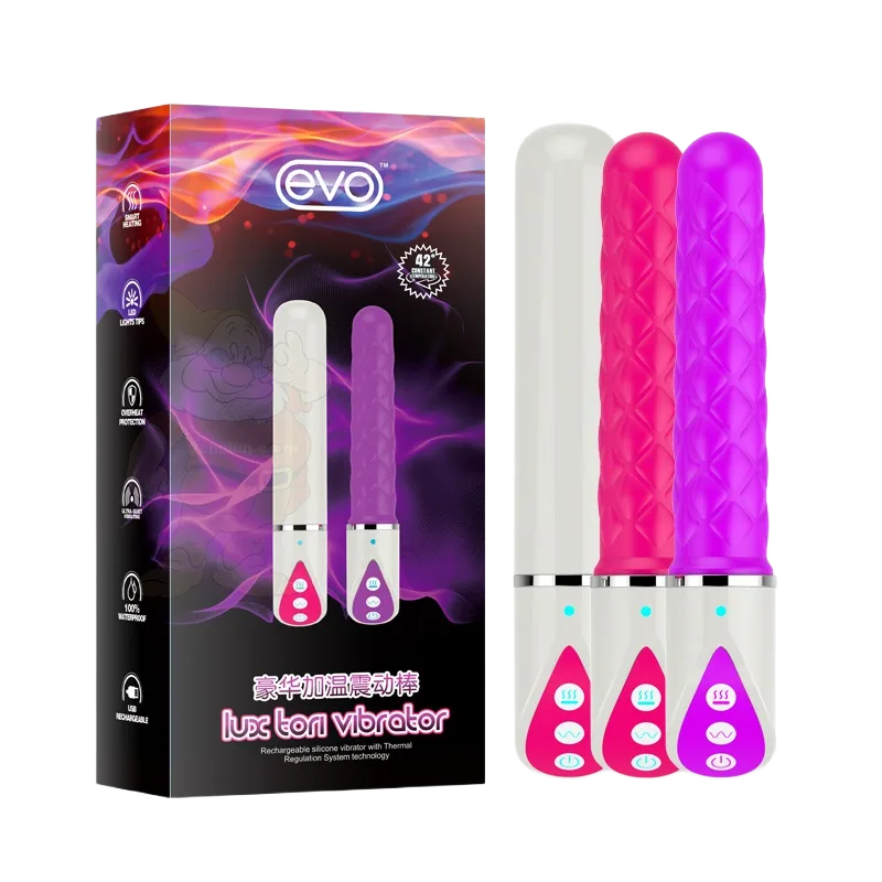 EVO LUX TORI 7 Mode Vibrator with 42°C Warmth USB Recharge