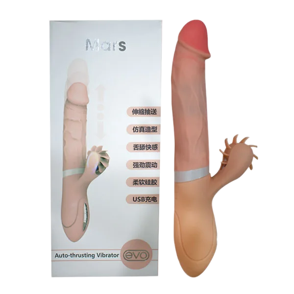 EVO Mars Heated Vibrating Tongue G-Spot Stimulator Japan