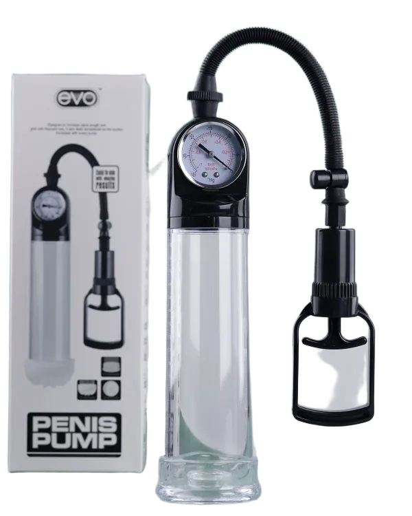 Evo Penis Pump Lightweight Handheld Silicone Sleeve Boosting Pleasure