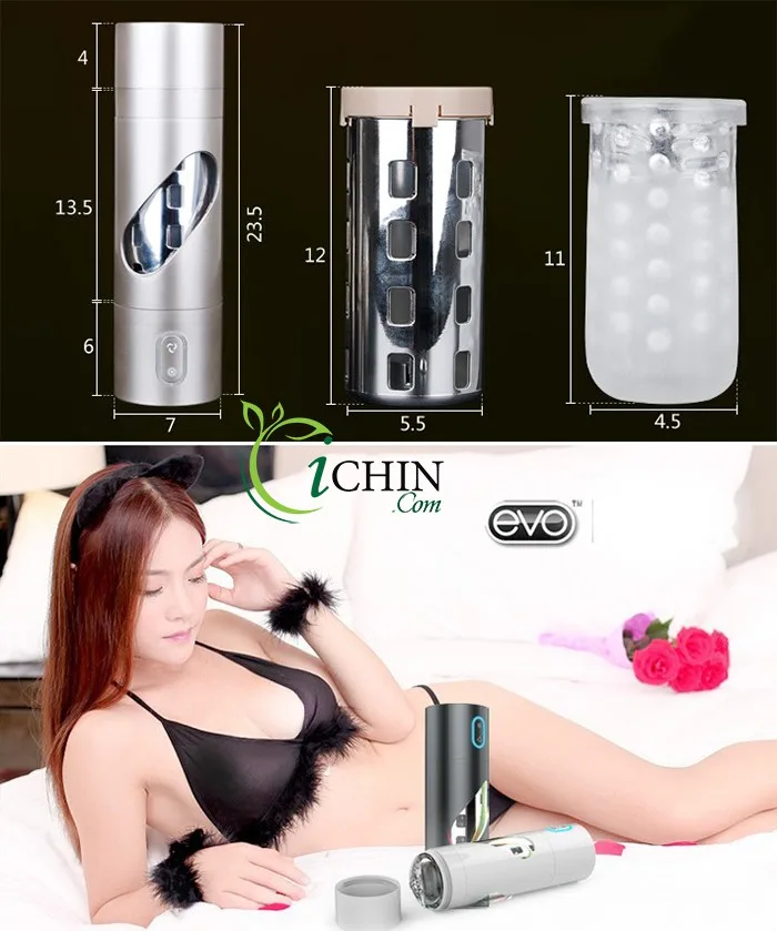 EVO X1Z rotating licking male masturbator rechargeable intense sensation — photo 4