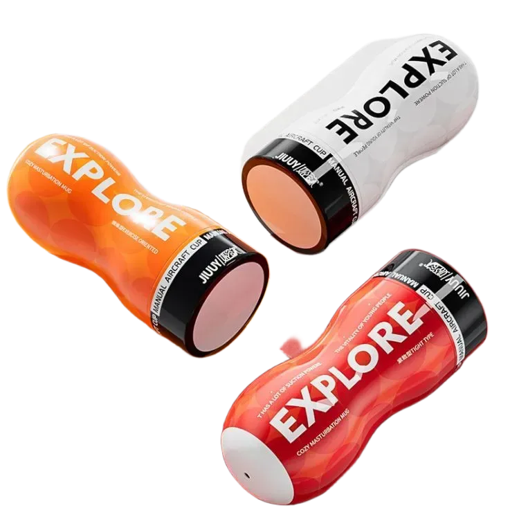 Explore Discreet Silicone Male Masturbation Cup