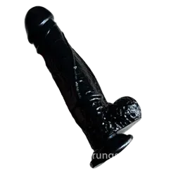 Extra Large 31.5cm Black Silicone Dildo for Female Satisfaction