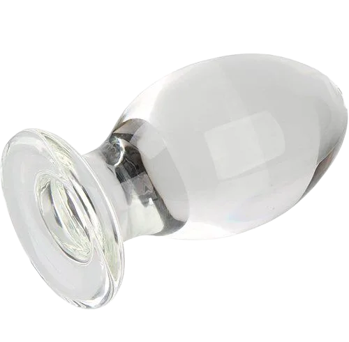 Extra Large Glass Anal Plug Unique Design