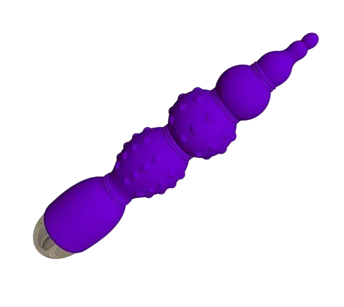 FAAK Beads Vibrating Anal Massage Stick with Multiple Modes