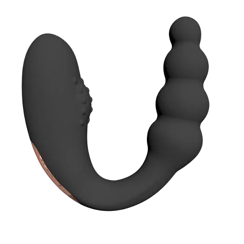 Faak Dual-Ended Anal Vibrator Silicone Black