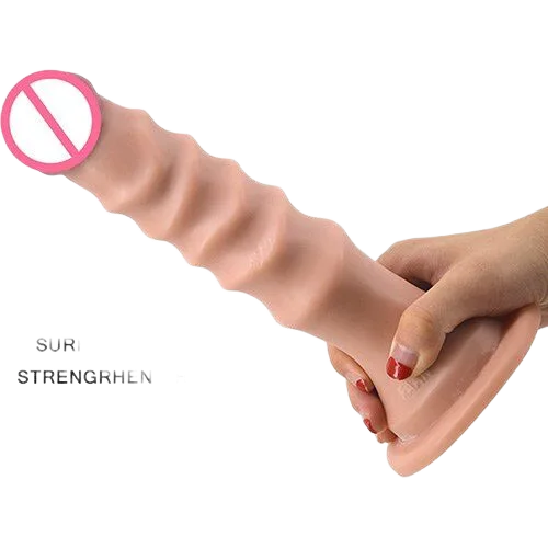 FAAK Ribbed Anal Stimulator for Intense Sensation and Relaxation