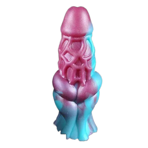 FAAK Soft Ribbed Silicone Penis Extender Delay Ejaculation