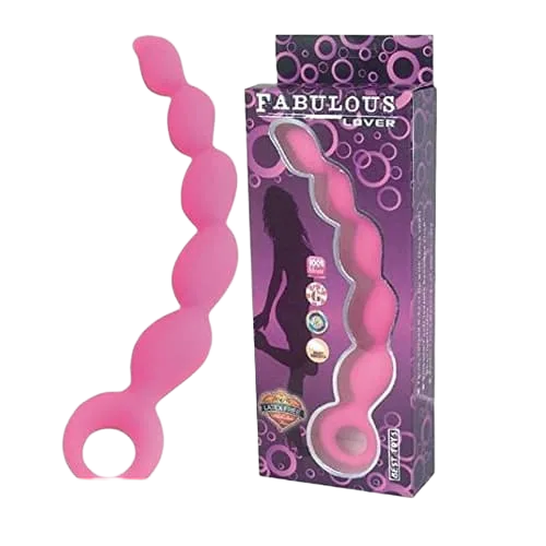 Fabulous Lover Silicone Anal Beads Massage Pleasure