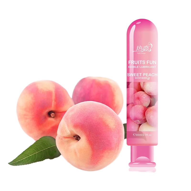 FALLINLOVE Peach Flavor Oral Lubricant for Smooth Sex