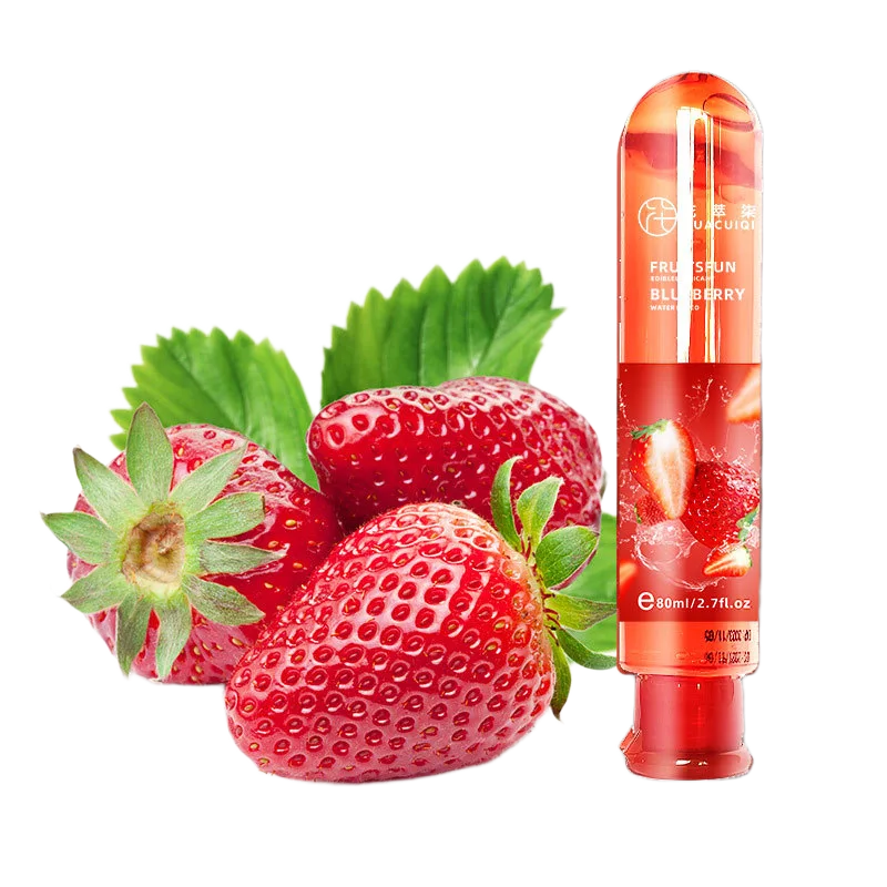 FALLINLOVE Strawberry Lubricant Oral Sex Enhancer Smooth