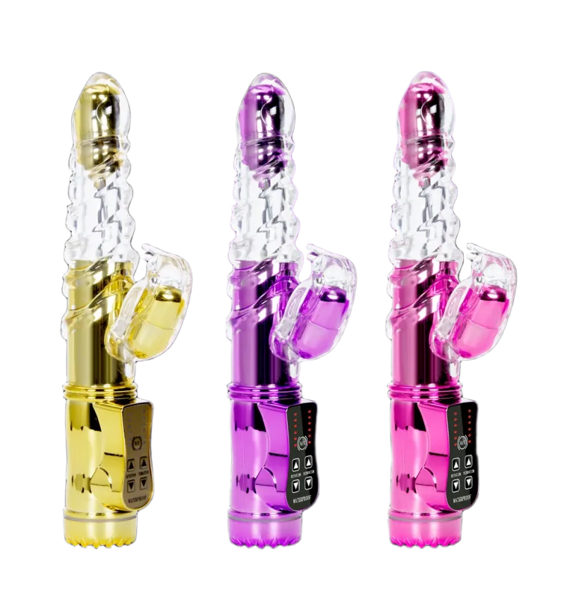 Fanala DV 42 Multi-Function 360° Rotating Powerful Vibrating Dildo