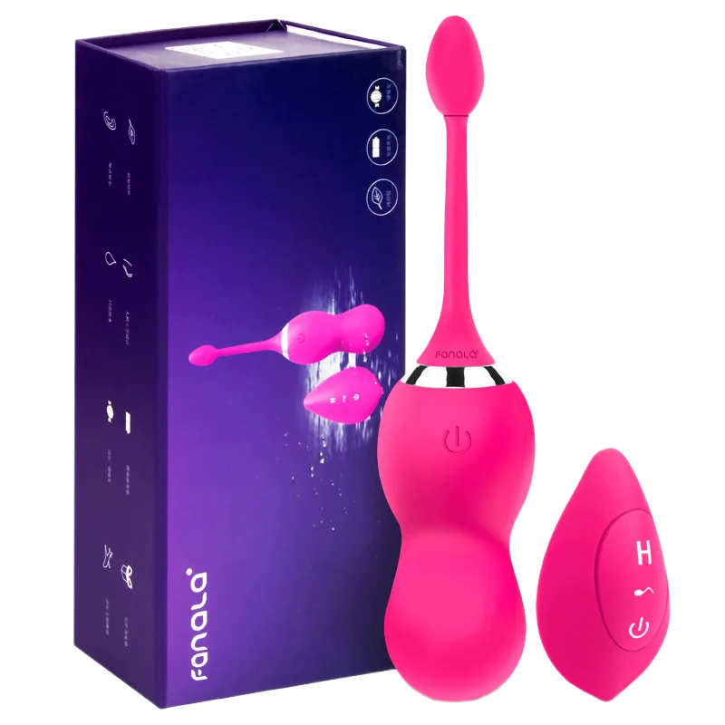 Fanala Remote Controlled Silicone Love Egg Vibrator