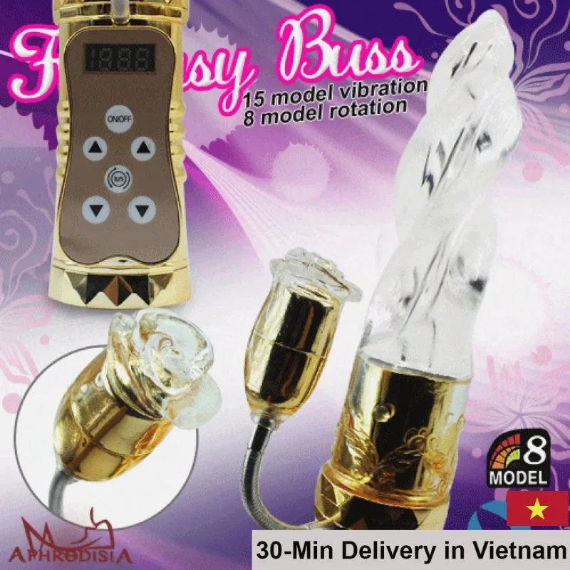 Fantasy Bliss Premium Twisted Realistic Dildo Vibrator