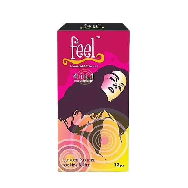 Feel Euphoria 4 in 1 Premium Malaysia Condom Long Lasting