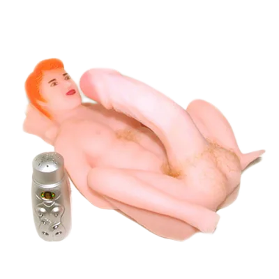 Female Sex Doll with Large Vibrating Dildo DV35 Model