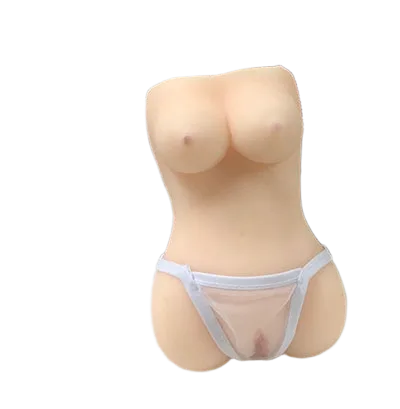 Feminine Silicone Half Body Realistic Virgin Vagina Male Masturbator