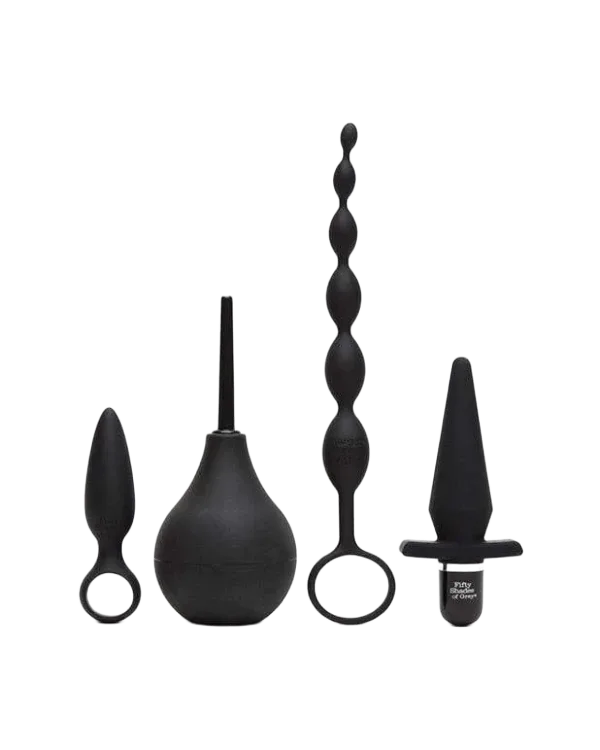 Fifty Shades of Grey 4-Piece Anal Toy Set
