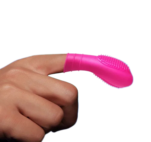 Fingertip Sleeve Clitoral G-Spot Enhancer Soft Silicone