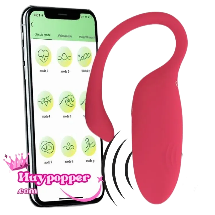 Flamingo Swan App-Controlled Remote Egg Vibrator