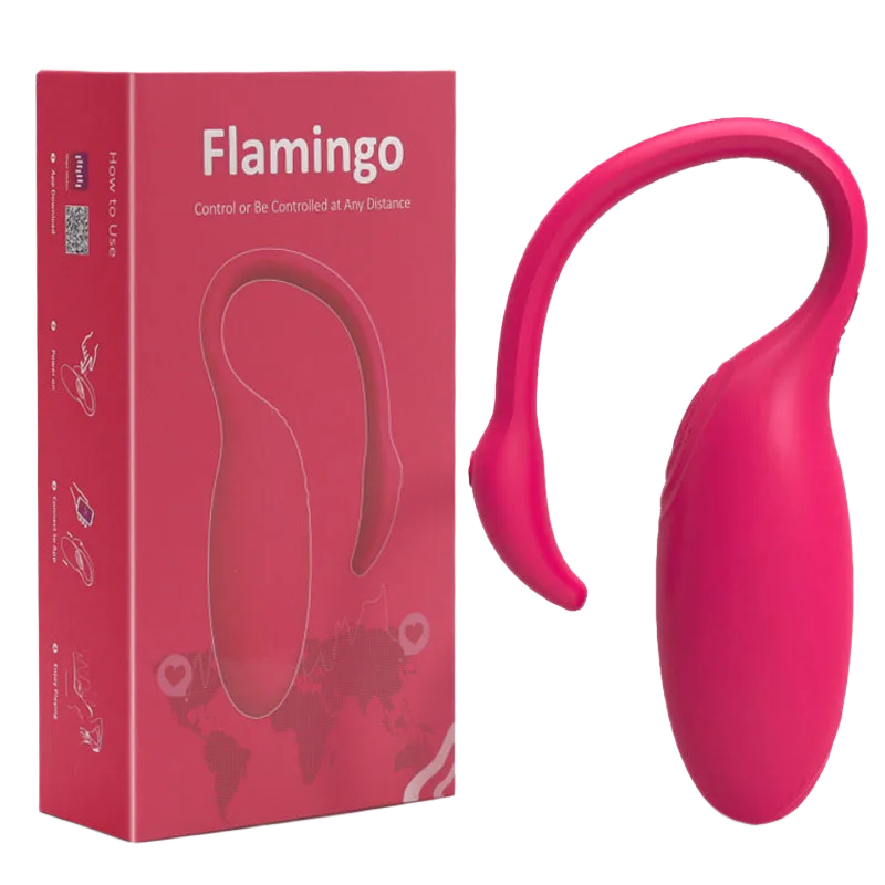 Flamingo Swan Vibrating Egg USB Rechargeable Multispeed Control