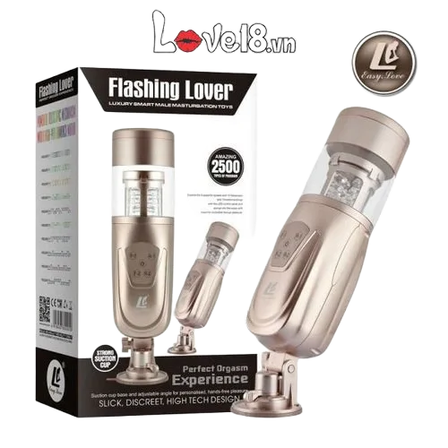 Flashy Wall Mounted Masturbator 10 Rotation and Thrust Modes
