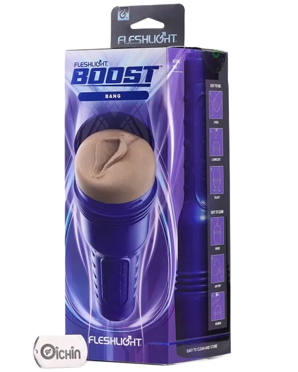 Fleshlight Boost Bang Turbo Tech Tight Sensation Male Toy