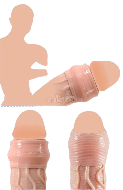 Fore Skin Enlarging Condom for Female Enhanced Pleasure